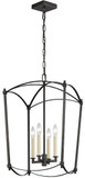 Visual Comfort Studio F3322/4SMS Thayer Contemporary Smith Steel 16" Entryway Light Fixture
