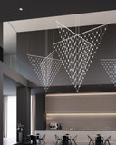 Sonneman 2152.13W Constellation Modern Satin Nickel LED Chandelier Light