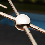 Sonneman 2158.13C-J20 Constellation Modern Satin Nickel LED Lighting Chandelier