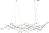 Sonneman 2158.13W-27-J20 Constellation Ursa Major Modern Satin Nickel LED 93" Chandelier Lamp