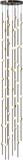 Sonneman 2162.33W-T Constellation Andromeda Modern Espresso Black LED Multi Hanging Light