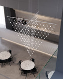 Sonneman 21Q13-RW3312 Constellation Modern Satin Nickel LED Chandelier Lighting