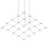 Sonneman 21Q13-RW5512 Constellation Contemporary Satin Nickel LED Lighting Chandelier