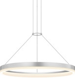 Sonneman 2315.16-J20 Corona Modern Bright Satin Aluminum LED Pendant Light Fixture
