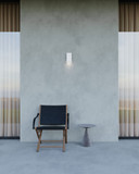 Sonneman 2361.98.WL Angled Plane Contemporary Textured White LED Indoor/Outdoor Lighting Sconce