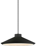 Sonneman 2754.25-E Koma Satin Black Drop Lighting