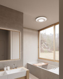 Sonneman 2759.98-35 Offset Textured White LED 3500K Flush Lighting