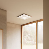 Sonneman 2759.98 Offset Modern Textured White LED Flush Mount Light Fixture