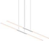 Sonneman 2801.03 Tik-Tak Contemporary Satin White LED Island Light Fixture
