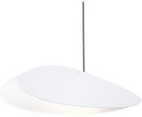Sonneman 2901.25-CW Papillons Contemporary Satin White LED 16" Drop Ceiling Light Fixture