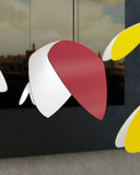 Sonneman 2902.25W Papillons Contemporary Satin Black LED 31" Multi Pendant Light