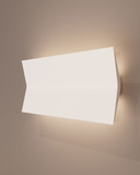 Sonneman 3442.03 Turo Contemporary Satin White LED Large Wall Sconce