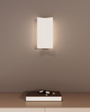 Sonneman 3442.03 Turo Contemporary Satin White LED Large Wall Sconce