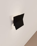 Sonneman 3440.25 Turo Contemporary Satin Black LED Small Lamp Sconce