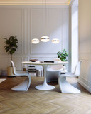 Sonneman 3612.25 Pillows Contemporary Satin Black LED Chandelier Lamp