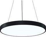 Sonneman 3745.25-35 Pi Satin Black LED 3500K 29.5" Drop Ceiling Light Fixture