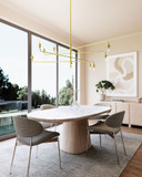 Sonneman 4548.25 Atelier Large 60 Inch Diameter 8 Lamp Hanging Pendant Light