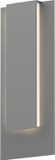 Sonneman 7265.74.WL Reveal Modern Textured Gray LED Exterior Wall Lighting Sconce