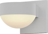 Sonneman 7300.PC.DL.98.WL REALS Modern Textured White LED Exterior Wall Sconce Lighting