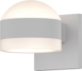 Sonneman 7302.DL.FW.98.WL REALS Modern Textured White LED Exterior Wall Light Fixture