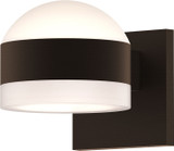 Sonneman 7302.DL.FW.72.WL REALS Modern Textured Bronze LED Exterior Lamp Sconce