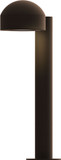 Sonneman 7303.DC.PL.72.WL REALS Modern Low Voltage Textured Bronze LED Exterior Bollard Landscape Light Fixture