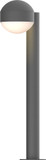 Sonneman 7304.DC.DL.74.WL REALS Contemporary Low Voltage Textured Gray LED Outdoor Bollard Landscape Light
