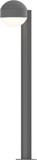 Sonneman 7305.DC.DL.74.WL REALS Contemporary Low Voltage Textured Gray LED Outdoor Bollard Landscape Light
