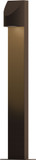 Sonneman 7313.72.WL Shear Modern Low Voltage Textured Bronze LED Exterior Bollard Landscape Lighting Design