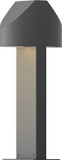 Sonneman 7315.74.WL Shear Contemporary Low Voltage Textured Gray LED Outdoor Bollard Residential Landscape Lighting