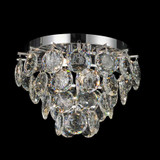 StarFire Crystal 5616CH Palermo Chrome Ceiling Light Fixture