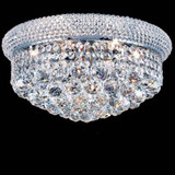 StarFire Crystal 7116CH Empire Chrome Ceiling Light