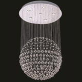 StarFire Crystal 9543CH String Lighting Chrome Lighting Chandelier