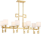 Savoy House 1-2305-8-260 Quatrain Contemporary True Gold Island Lighting