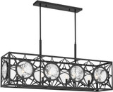 Savoy House 1-5066-8-89 Balfour Modern Matte Black Pendant Lighting