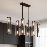Savoy House 1-9773-12-89 Winfield Modern Matte Black Kitchen Island Light Fixture