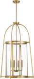 Savoy House 3-2406-4-322 Rosedale Modern Warm Brass Foyer Lighting Fixture