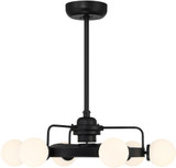 Savoy House 30-FD-345-89 Gibson Contemporary Matte Black LED 30" Home Ceiling Fan