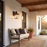 Savoy House 5-140-BK Ellijay Black Exterior 10" Wall Light Fixture