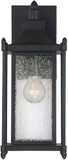 Savoy House 5-3451-BK Dunnmore Black Exterior 16" Wall Sconce Light