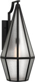 Savoy House 5-708-BK Peninsula Modern Matte Black Outdoor Lighting Sconce