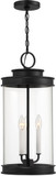 Savoy House 5-901-BK Englewood Modern Matte Black Outdoor Ceiling Pendant Light