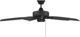 Savoy House M2016MBK Wind Star Matte Black 52" Ceiling Fan
