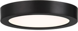 Savoy House 6-3333-5-BK Contemporary Black LED 5" Flush Lighting