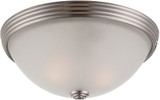 Savoy House 6-780-11-SN Flush Mount Satin Nickel 11" Ceiling Light Fixture