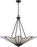 Savoy House 7-1038-4-89 Rivage Contemporary Matte Black Hanging Light