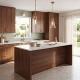 Savoy House 7-1831-1-322 Lakewood Modern Warm Brass Mini Hanging Pendant Light
