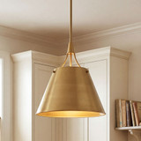 Savoy House 7-4499-1-322 Willis Warm Brass Pendant Lamp