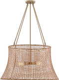 Savoy House 7-6192-4-171 Longleaf Modern Burnished Brass Hanging Pendant Lighting
