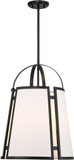 Savoy House 7-6304-4-89 Chartwell Modern Matte Black Entryway Light Fixture